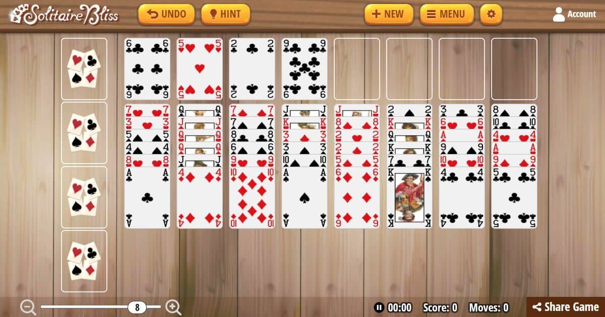 eight off solitaire rules