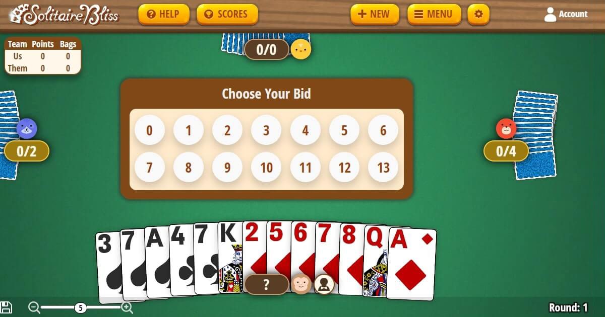 Play Spades Solitaire Bliss