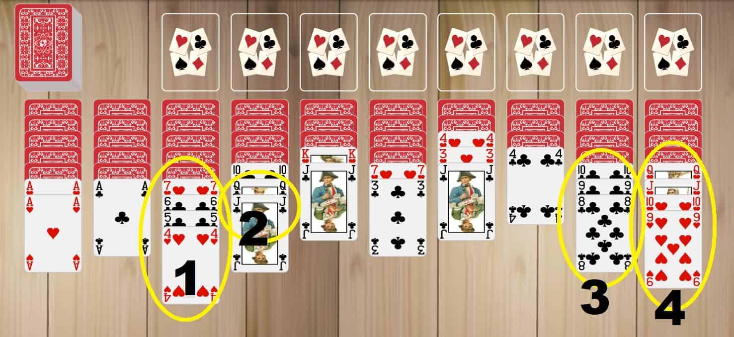 Spider Type Solitaire Games